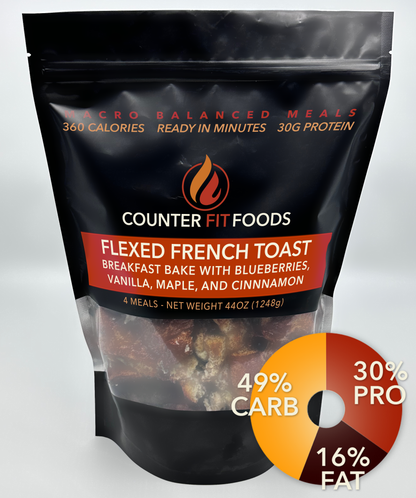 Flexed French Toast: 3 Serving Pack