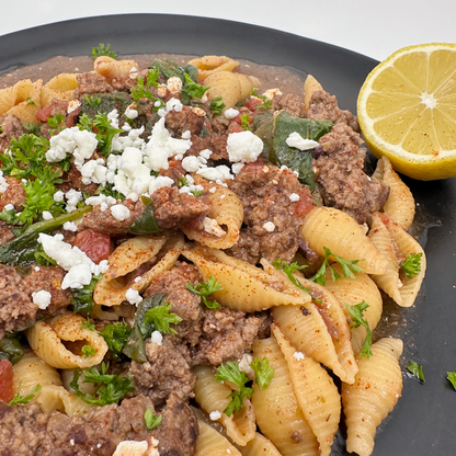 Beefed Up Greek Pasta: 3 Serving Pack