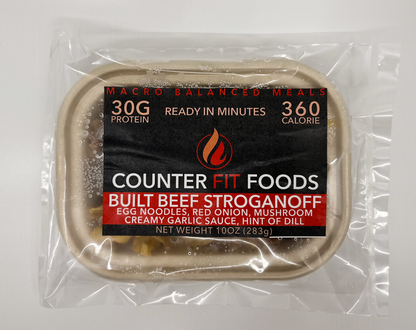 Built Beef Stroganoff: 3 Serving Pack