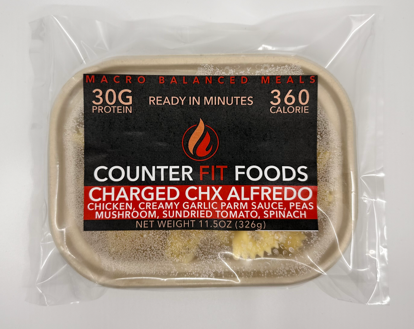 Charged Chicken Alfredo: 3 Serving Pack